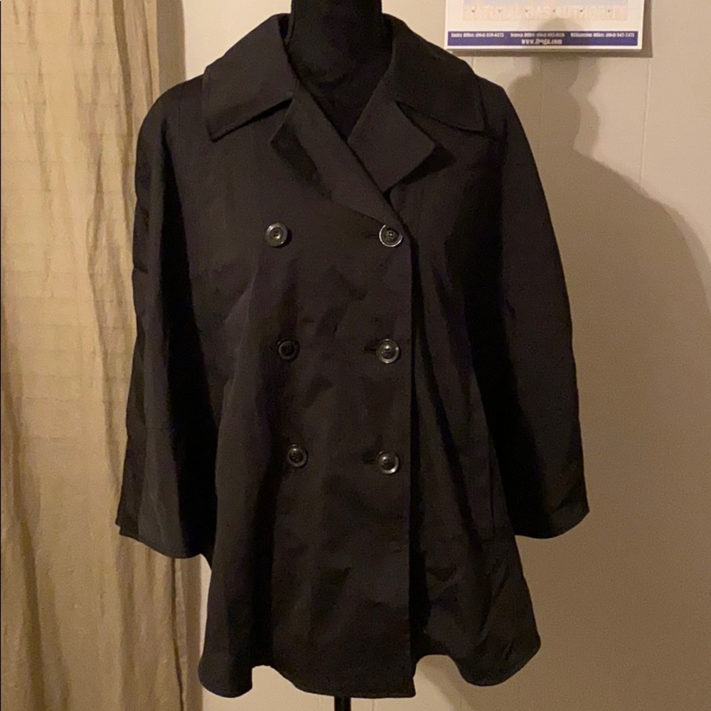 Cape style jacket